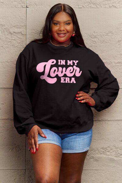 IN MY LOVER ERA Round Neck Sweatshirt - Sydney So Sweet