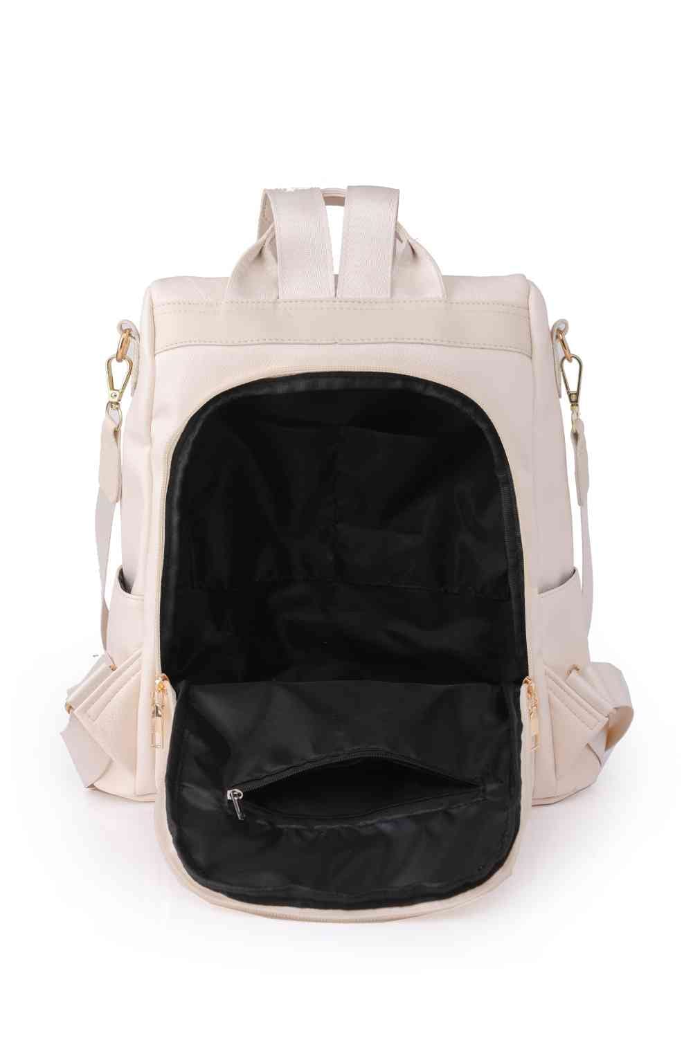 Pum-Pum Zipper Backpack - Sydney So Sweet