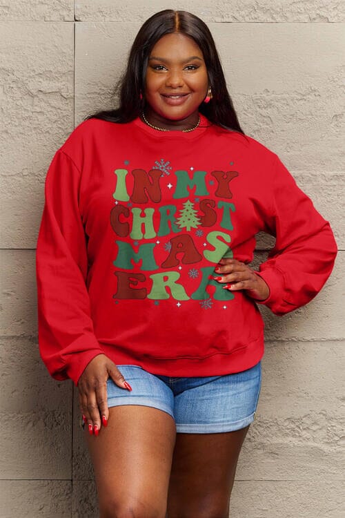 IN MY CHRISTMAS ERA Long Sleeve Sweatshirt - Sydney So Sweet