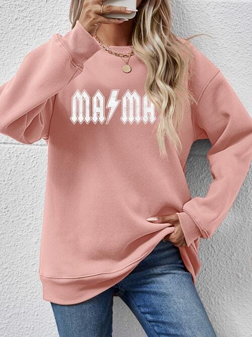 Mama Lightning Dropped Shoulder Sweatshirt - Sydney So Sweet