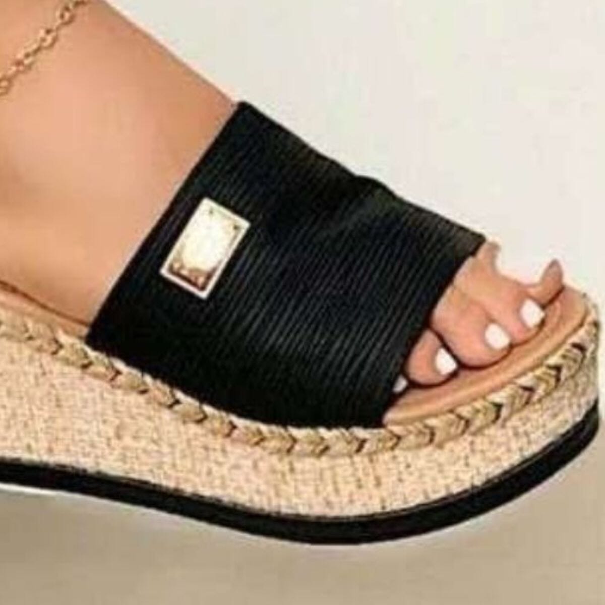 PU Leather Open Toe Sandals - Sydney So Sweet