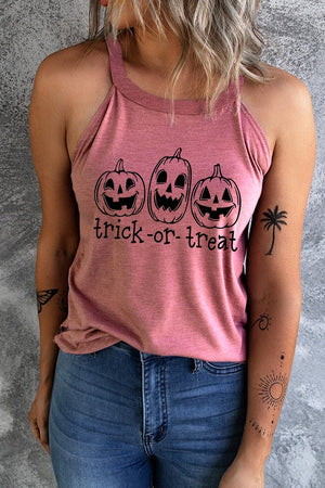 TRICK OR TREAT Graphic Tank Top - Sydney So Sweet