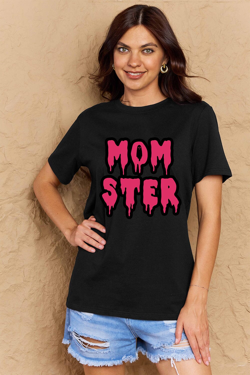 MOM STER Graphic Cotton T-Shirt - Sydney So Sweet