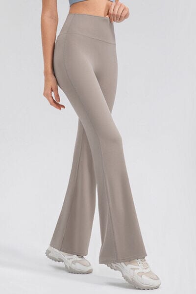 High Waist Straight Active Pants - Sydney So Sweet