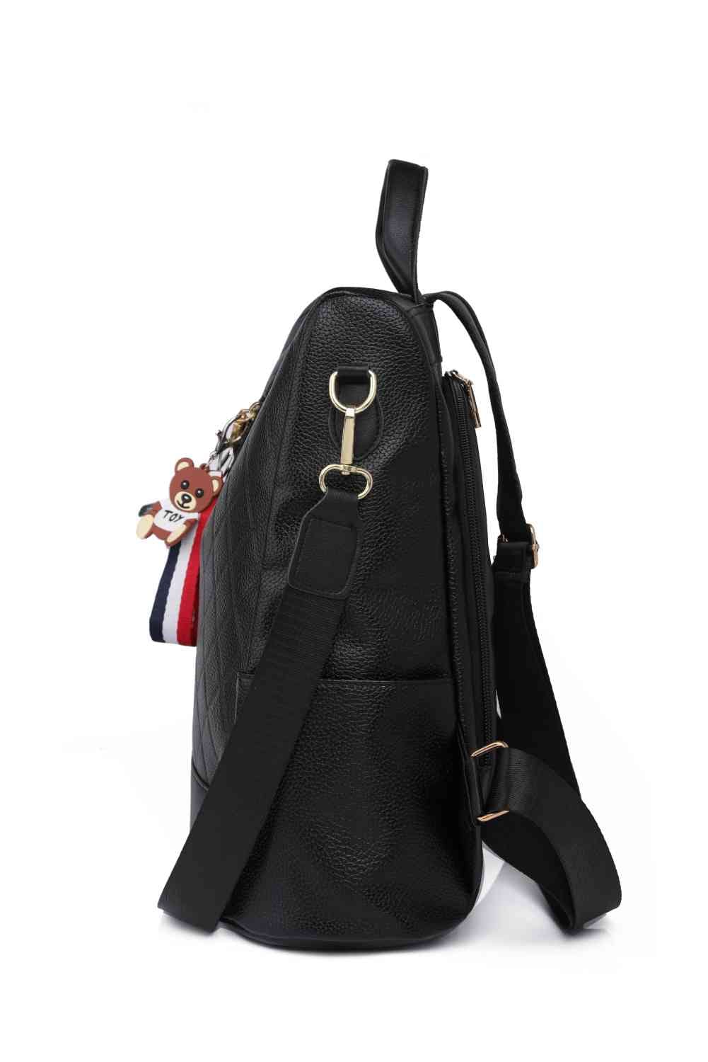 Pum-Pum Zipper Backpack - Sydney So Sweet