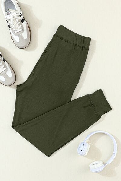 Drawstring Joggers with Pockets - Sydney So Sweet