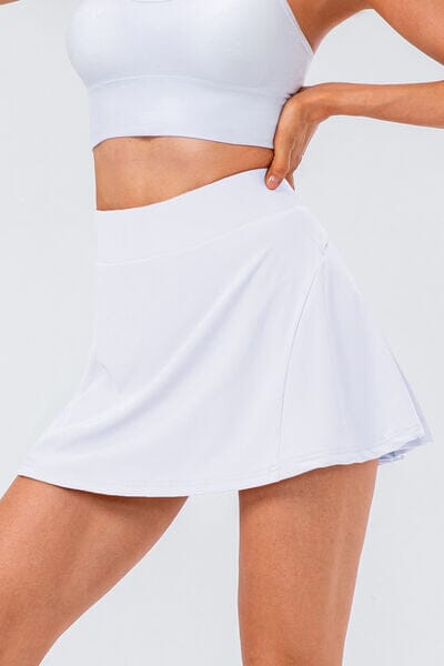 High Waist Pleated Active Skirt - Sydney So Sweet