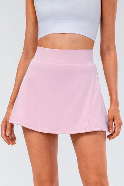 High Waist Pleated Active Skirt - Sydney So Sweet