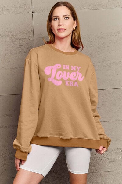 IN MY LOVER ERA Round Neck Sweatshirt - Sydney So Sweet