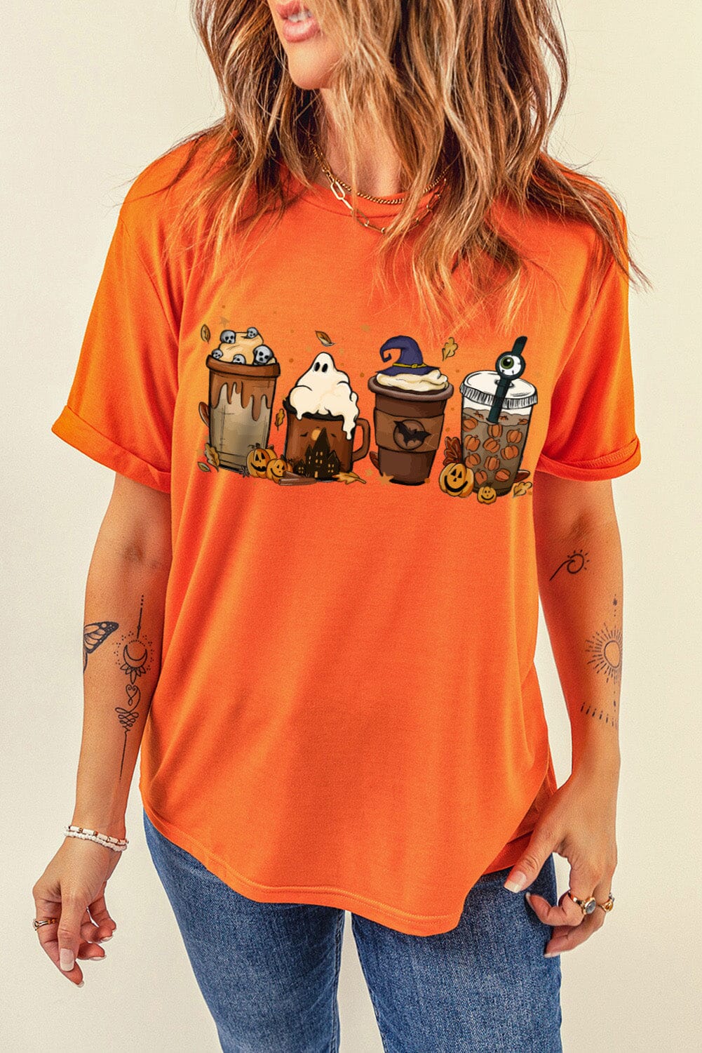 Halloween Coffee Graphic T-Shirt - Sydney So Sweet