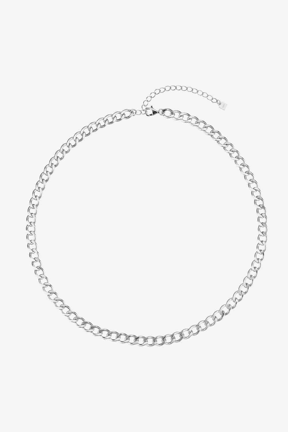 925 Sterling Silver Chain Necklace - Sydney So Sweet