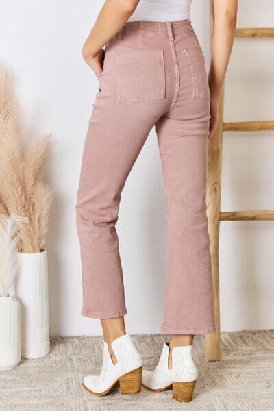 RISEN Full Size High Rise Ankle Flare Jeans - Sydney So Sweet