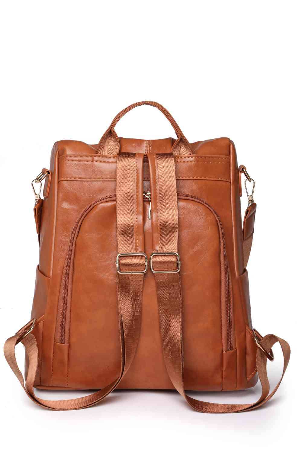 Zipper Pocket Backpack - Sydney So Sweet