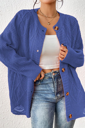 Cable Knit Fall Cardigan - Sydney So Sweet
