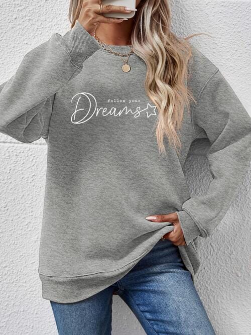 FOLLOW YOUR DREAMS Graphic Sweatshirt - Sydney So Sweet