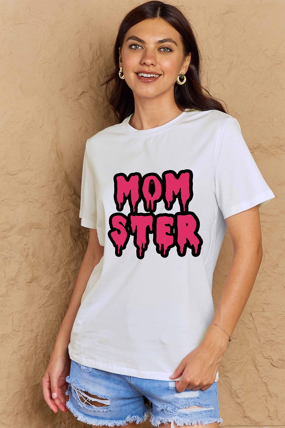 MOM STER Graphic Cotton T-Shirt - Sydney So Sweet