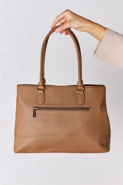 David Jones Structured Leather Handbag - Sydney So Sweet