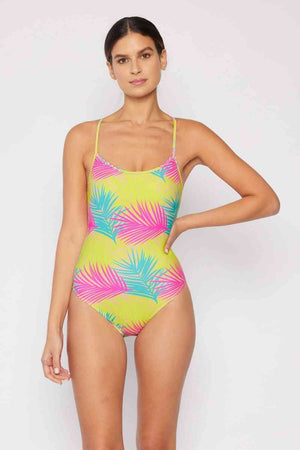 High Tide One-Piece Women's Swimsuit in Multi Palms - Sydney So Sweet