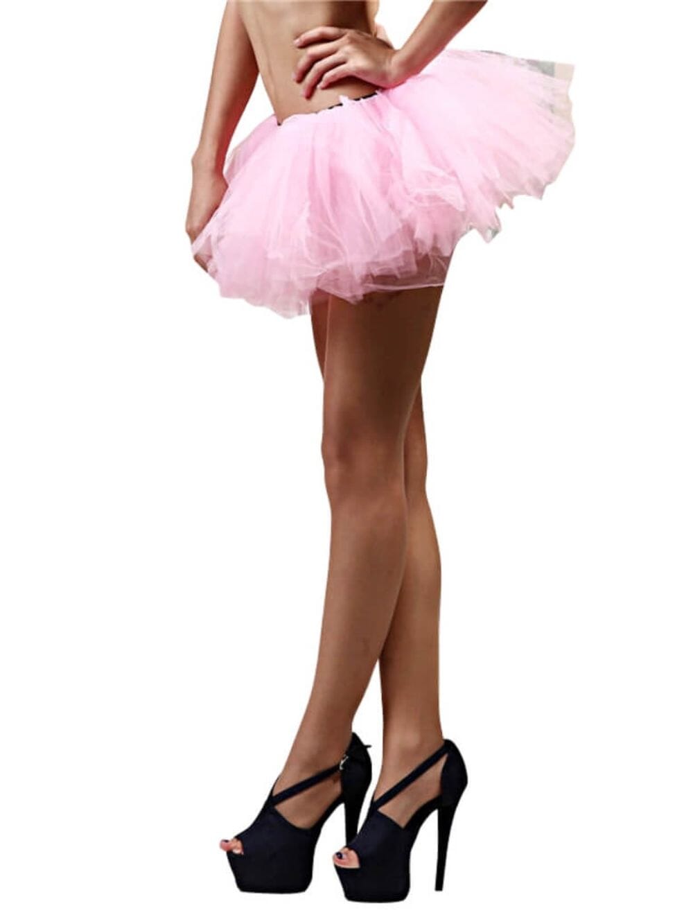 Pink - 5 Layer Tutu Skirt for Running, Dress-Up, Costumes - Sydney So Sweet