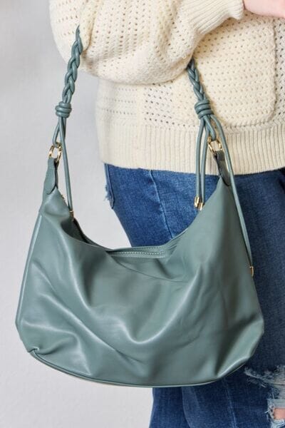 Braided Strap Shoulder Bag - Sydney So Sweet