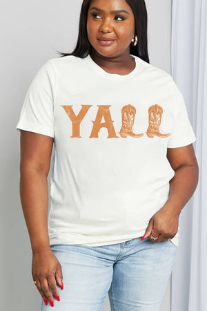 YALL Women's Graphic Cotton Tee - Sydney So Sweet