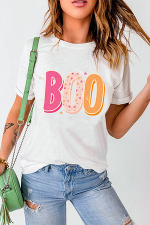 Pink & Orange BOO Graphic T-Shirt - Sydney So Sweet