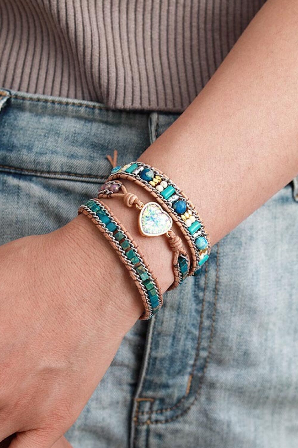 Heart Layered Bracelet - Sydney So Sweet