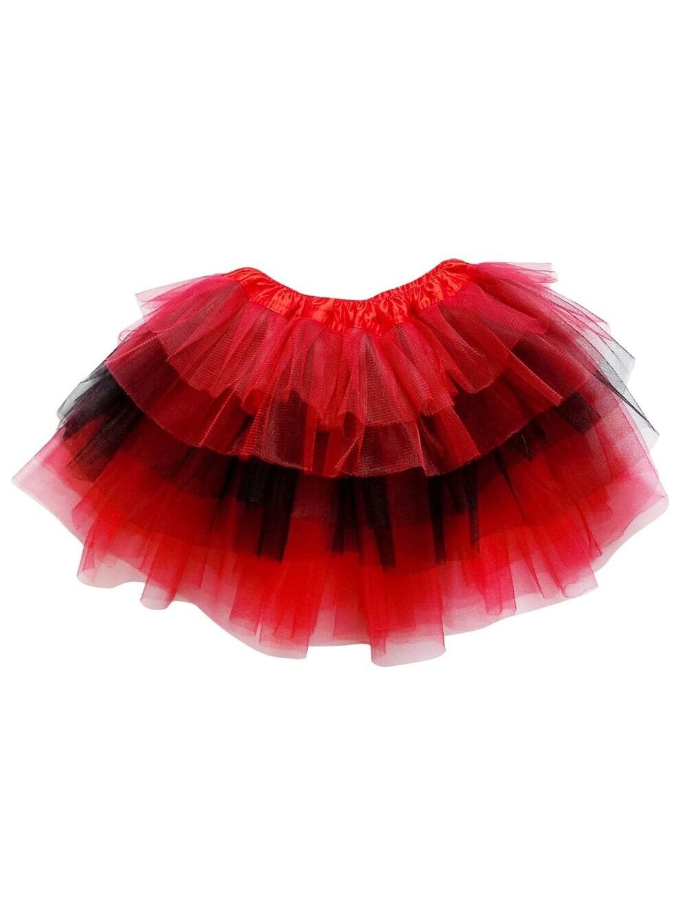 Red, Black Layer Ladybug Tutu Skirt, Girls, Women, Plus Sydney
