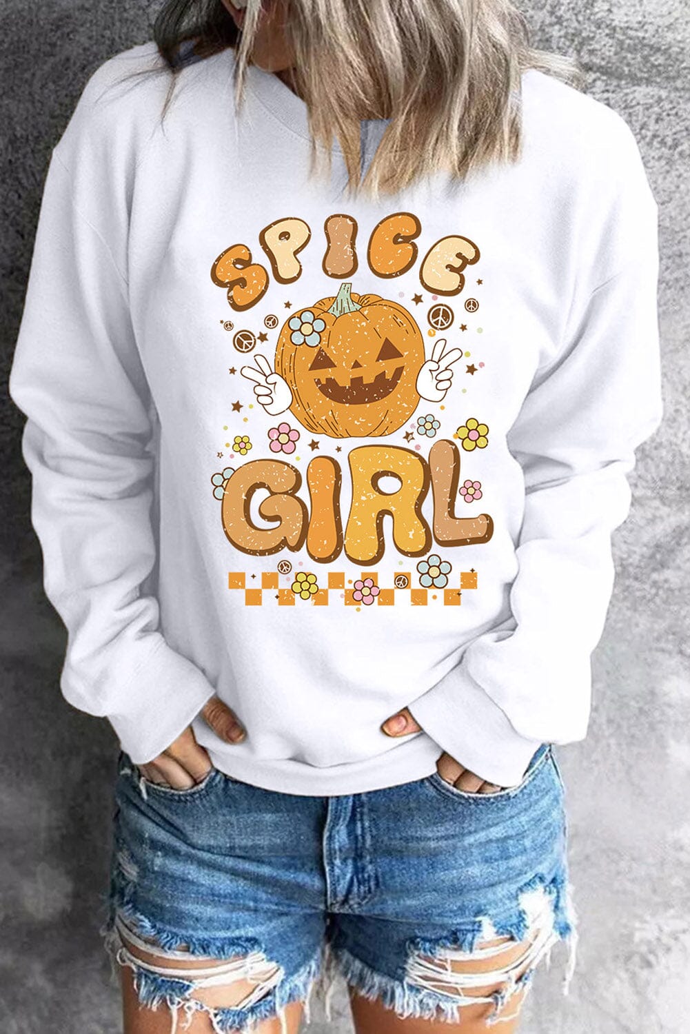 Long Sleeve SPICE GIRL Graphic Sweatshirt - Sydney So Sweet