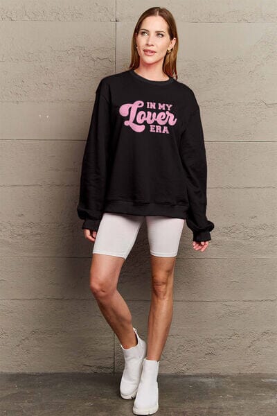 IN MY LOVER ERA Round Neck Sweatshirt - Sydney So Sweet