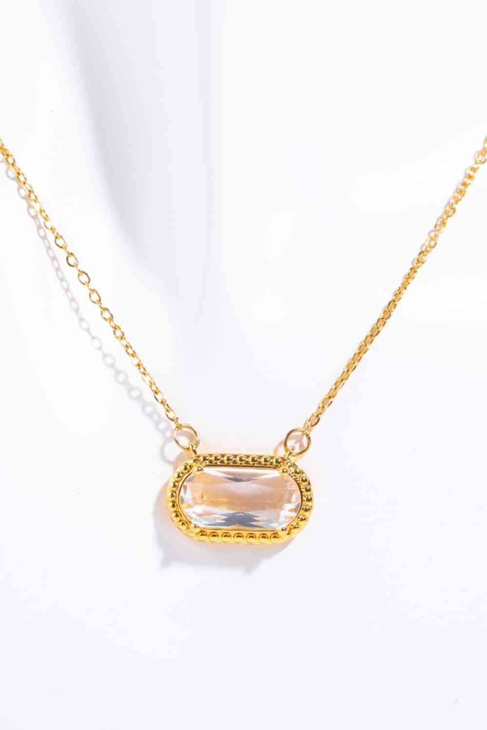 Copper 14K Gold-Plated Pendant Necklace - Sydney So Sweet