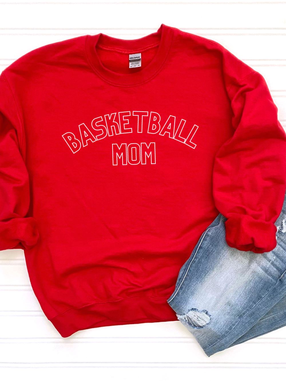 Basketball Mom Unisex Heavy Blend™ Crewneck Sweatshirt - Many Colors - Sydney So Sweet