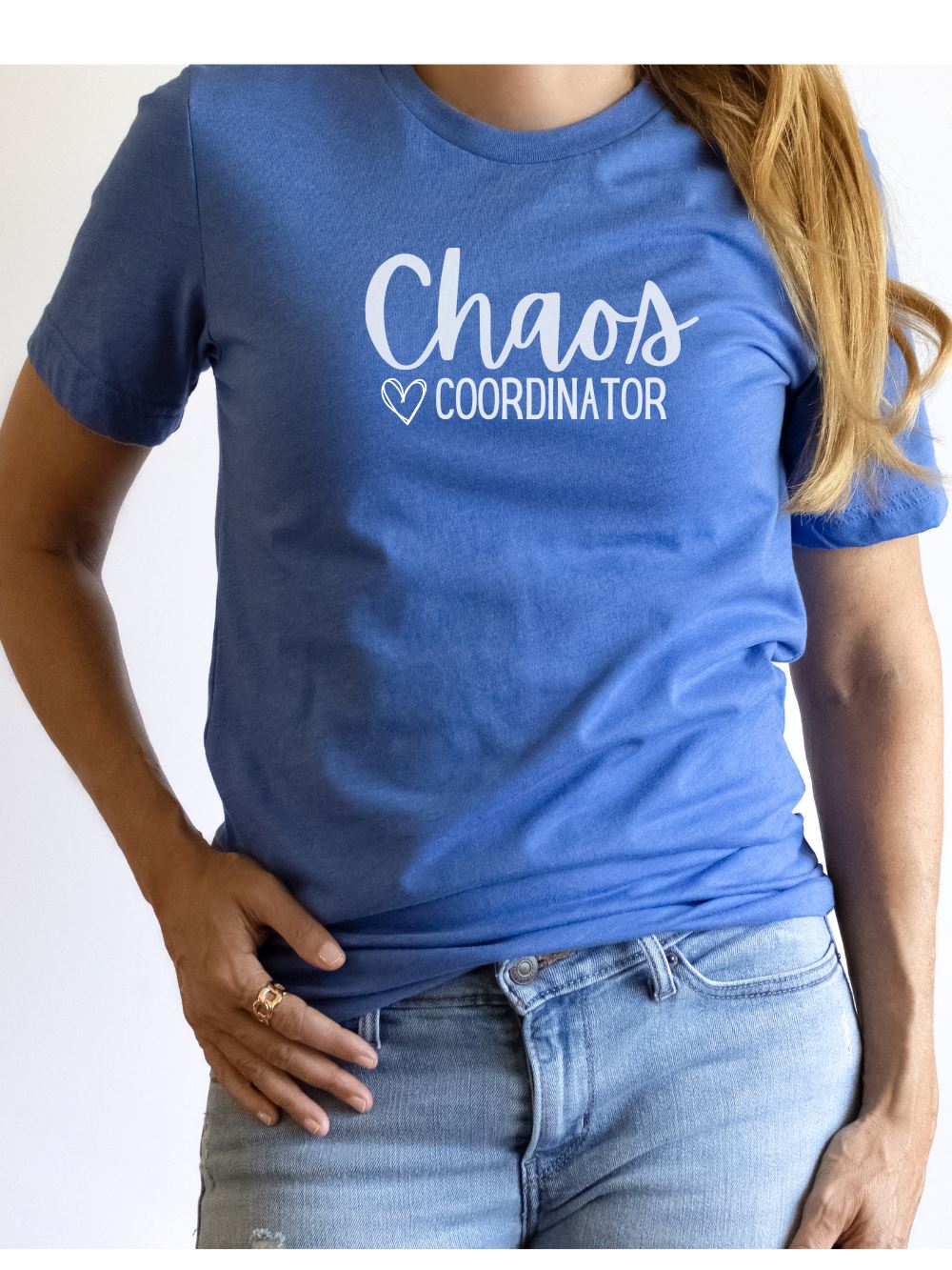 Chaos Coordinator Mom T-Shirt Bella + Canvas Unisex Jersey Short Sleeve Tee - Many Colors - Sydney So Sweet
