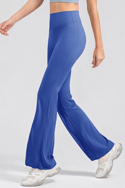 High Waist Straight Active Pants - Sydney So Sweet