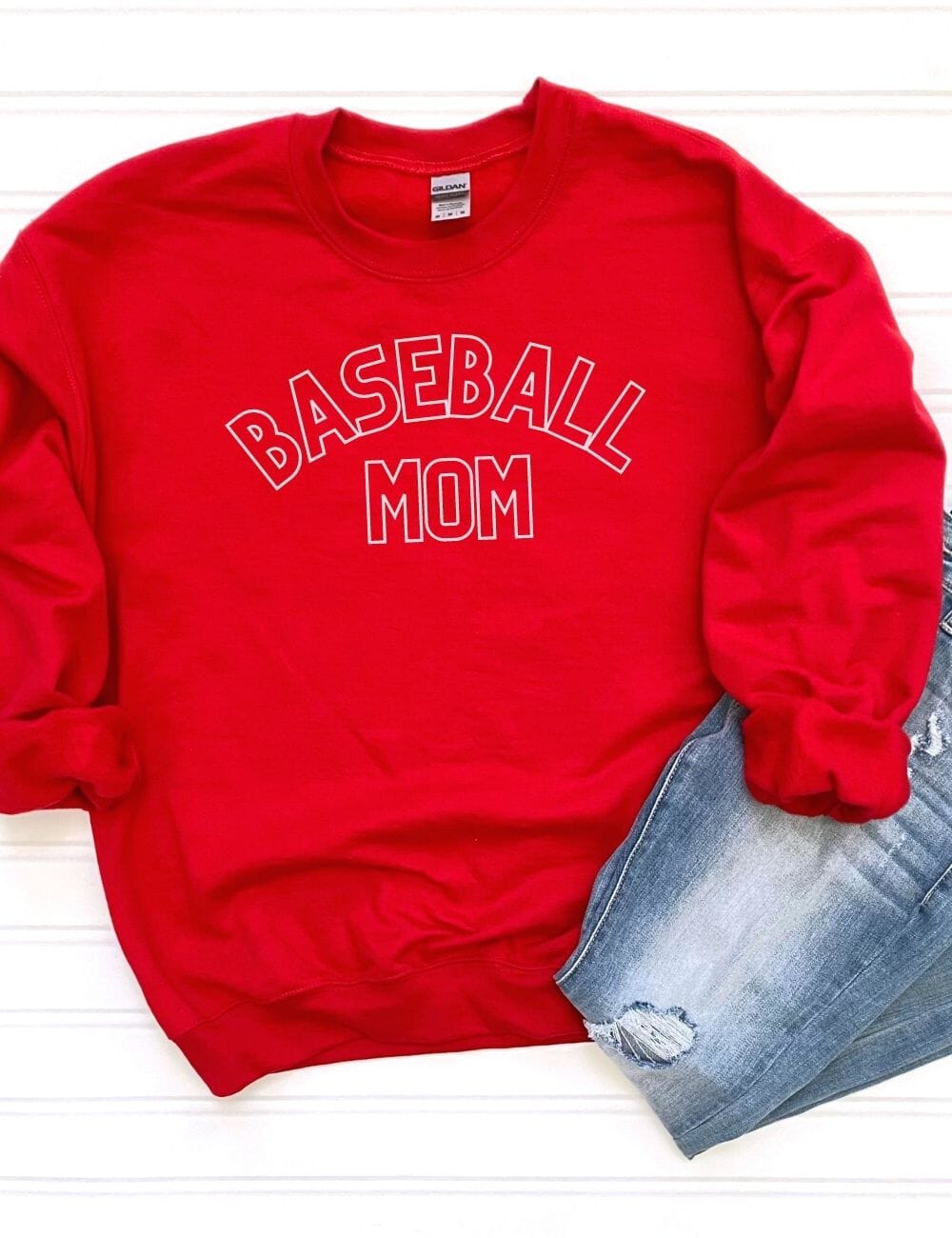 Baseball sweatshirts clearance for moms