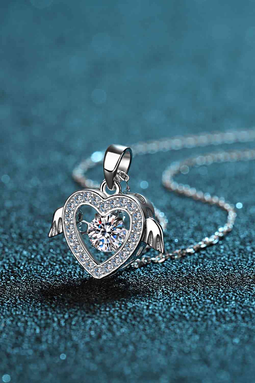 Moissanite 925 Sterling Silver Necklace - Sydney So Sweet