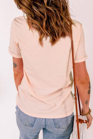 XOXO Round Neck Short Sleeve T-Shirt - Sydney So Sweet