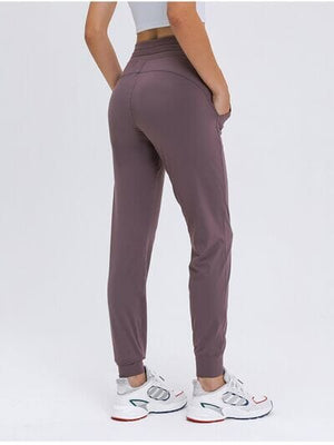 Double Take Tied Joggers with Pockets - Sydney So Sweet