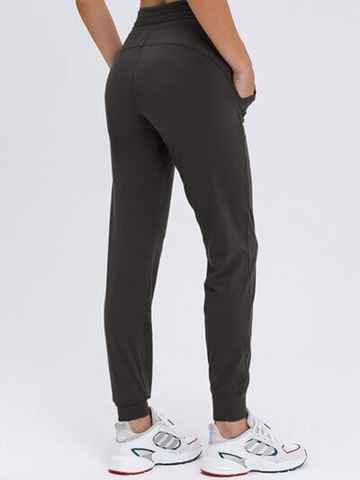 Double Take Tied Joggers with Pockets - Sydney So Sweet