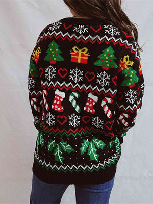 Christmas Element Sweater - Sydney So Sweet
