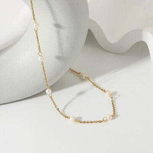 Freshwater Pearl 18K Gold-Plated Necklace - Sydney So Sweet