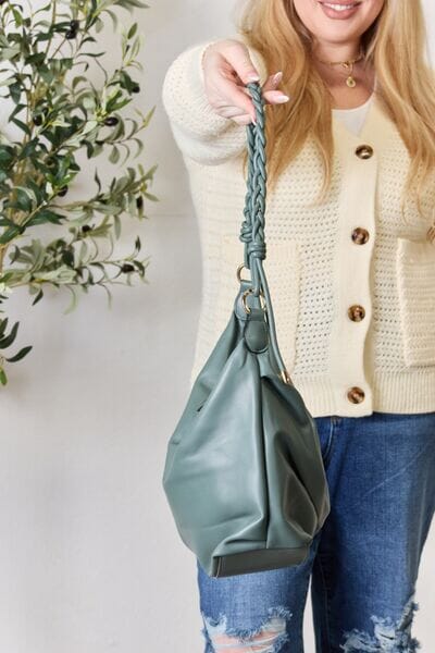 Braided Strap Shoulder Bag - Sydney So Sweet