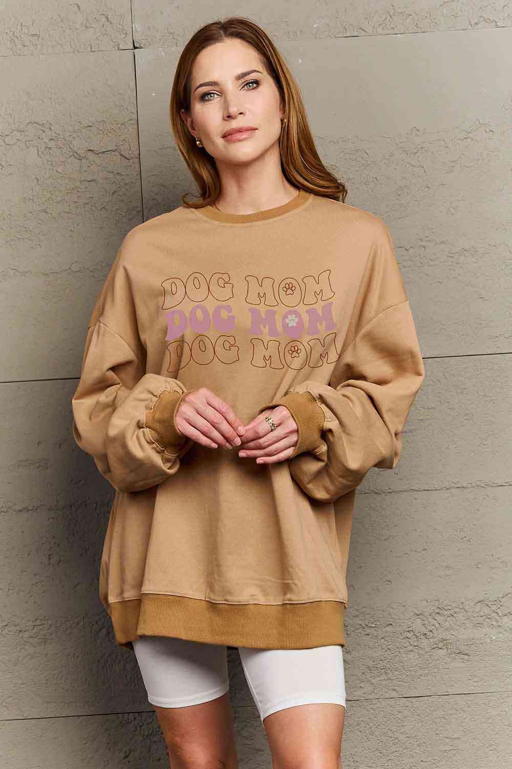 DOG MOM Graphic Sweatshirt - Sydney So Sweet