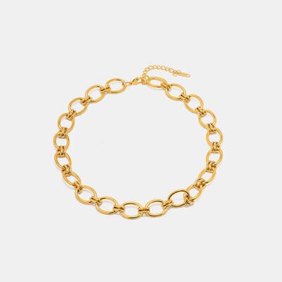 18K Gold-Plated Stainless Steel Necklace - Sydney So Sweet