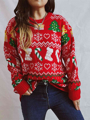 Christmas Element Sweater - Sydney So Sweet