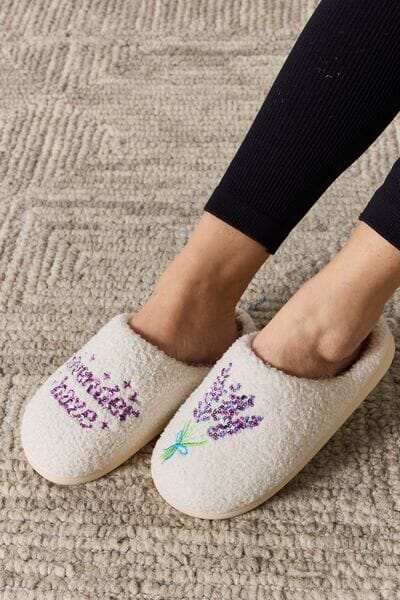 Melody Sequin Pattern Cozy Slippers - Sydney So Sweet