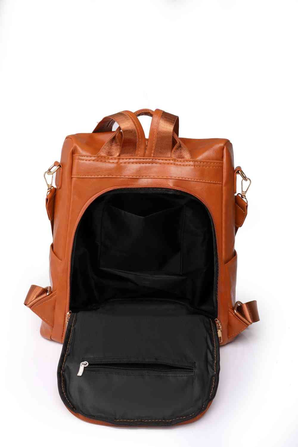 Zipper Pocket Backpack - Sydney So Sweet