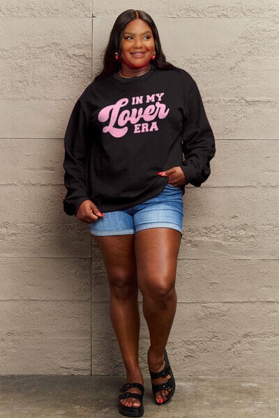 IN MY LOVER ERA Round Neck Sweatshirt - Sydney So Sweet