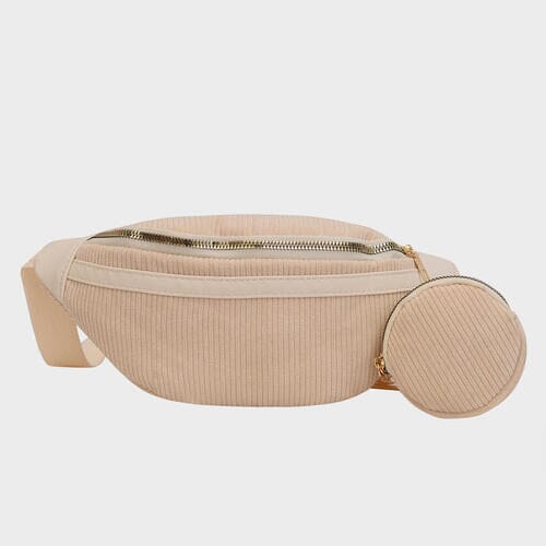 Small Corduroy Sling Bag - Sydney So Sweet