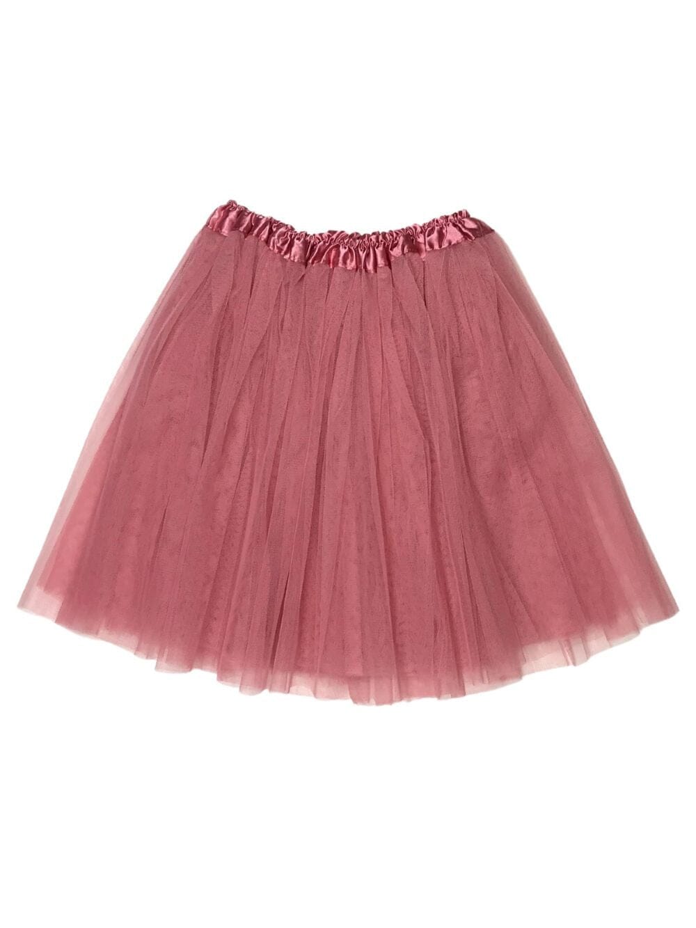 Dusty Rose Tutu Skirt for Adult - Women&#39;s Size 3-Layer Tulle Skirt Ballet Costume Dance Tutus - Sydney So Sweet